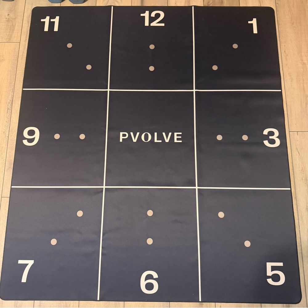 P.volve Precision Mat with Numbered Grid